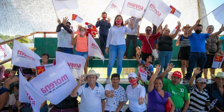 ANAHÍ GONZÁLEZ SE COMPROMETE EN APOYAR A LAS MICRO Y MEDIANAS EMPRESARIAS DE BACALAR