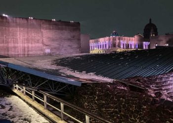 EL GOBIERNO DE MÉXICO PROMETE REPARAR DAÑOS DEL TEMPLO MAYOR TRAS GRANIZADA