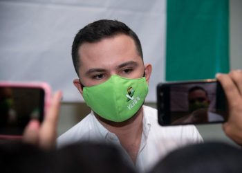 EXHORTA PABLO BUSTAMANTE A LOS OPOSITORES DEL PARTIDO VERDE Y SUS ALIADOS A CONDUCIRSE EN LA CONTIENDA CON PROPUESTAS Y DEJAR DE LADO LA “GUERRA SUCIA”