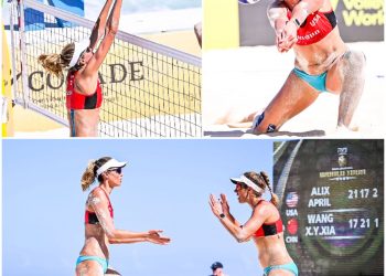 POR PRIMERA VEZ EEUU SUBIRÁ AL PODIUM EN 3ER LUGAR DENTRO FIVB BEACH VOLLEYBALL WORLD TOUR