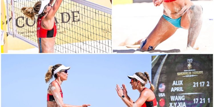 POR PRIMERA VEZ EEUU SUBIRÁ AL PODIUM EN 3ER LUGAR DENTRO FIVB BEACH VOLLEYBALL WORLD TOUR