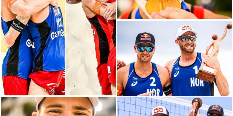 LOS VIKINGOS DEL BEACH VOLLEYBALL SE CONVIERTEN EN BICAMPEONES DEL CANCÚN HUB 2021