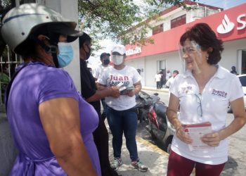 JUANITA ALONSO MÁS SIMPATÍAS AL PROYECTO DE CAMBIO EN COZUMEL