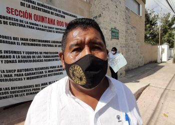 TRABAJADORES TOMAN INSTALACIONES DEL INAH QROO