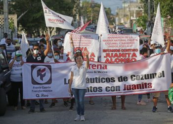 NÁUTICOS EXPRESAN TOTAL APOYO A JUANITA ALONSO.