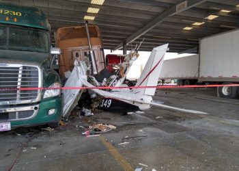 AERONAVE SE ESTRELLA Y DEJA POSIBLES MUERTOS EN NUEVO LEÓN
