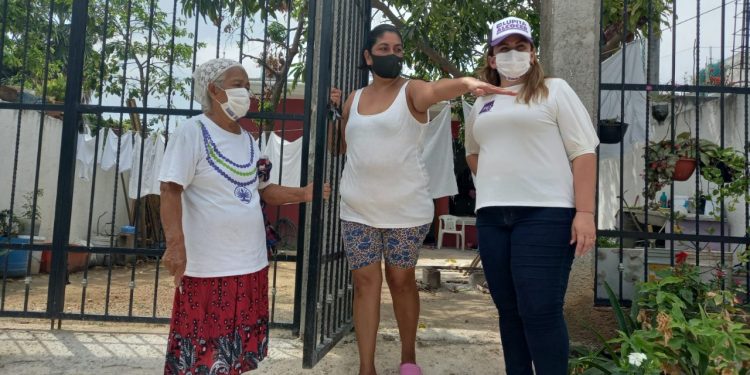 LUPITA ALCOCER PIDE TRABAJAR PARA RECUPERAR LA PAZ Y SEGURIDAD EN CANCÚN