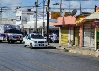 TAXISTA ES BALEADO CERCA DEL CRUCERO EN CANCÚN