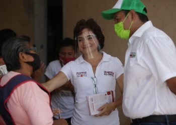 JUANITA ALONSO LE APUESTA POR TRABAJAR EN LA SEGURIDAD DE COZUMEL, CON EL APOYO DE JUAN CARRILLO COMO DIPUTADO