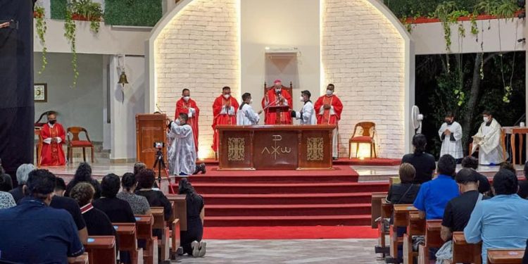 PIDEN IGLESIA NO BAJAR LA GUARDIA Y CUIDARSE DE COVID