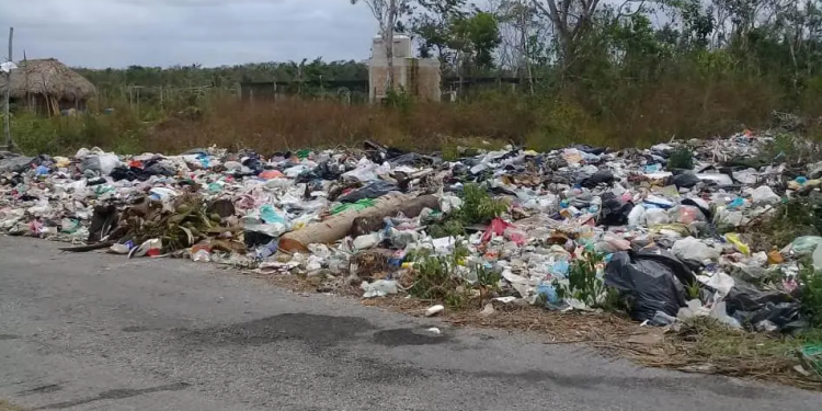 PIDEN ATENDER EL PROBLEMA DE LA BASURA EN LA RUTA DE LOS CENOTES