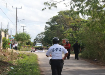 TRÁGICO ACCIDENTE EN MOTOCICLETA EN FELIPE CARRILLO PUERTO