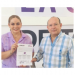 LUPITA ALCOCER RECIBE CONSTANCIA COMO CANDIDATA DEL PES POR LA ALCALDÍA DE BENITO JUÁREZ