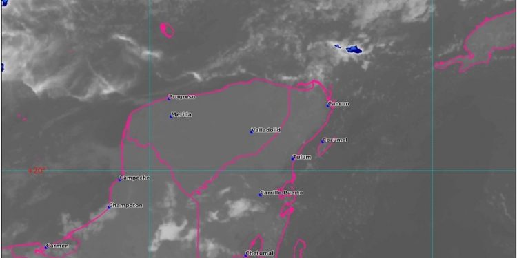 FRENTE FRÍO 51 GENERA LIGERO DESCENSO EN TEMPERATURAS EN EL NORTE DE QUINTANA ROO