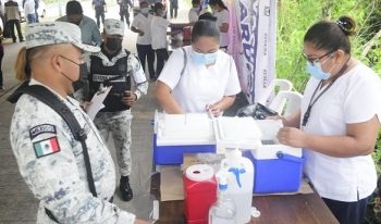 SIGUE A BUENA MARCHA VACUNACIÓN DE ADULTOS MAYORES EN JALAPA