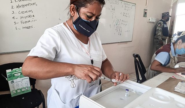 CONCLUYE VACUNACIÓN ANTICOVID EN COMALCALCO