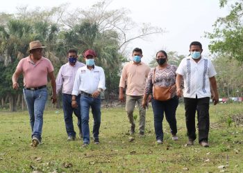 ERIC GARRIDO CONTINÚA SU CAMINAR CON LOS JONUTECOS, VISITA BOCA DE SAN ANTONIO