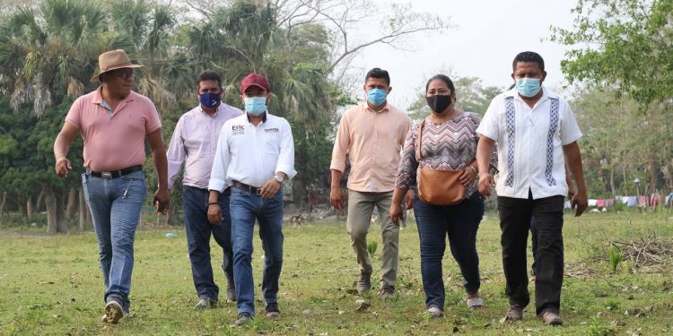 ERIC GARRIDO CONTINÚA SU CAMINAR CON LOS JONUTECOS, VISITA BOCA DE SAN ANTONIO