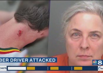 MUJER TRATA DE AHORCAR Y MUERDE A CHOFER DE UBER EN FLORIDA