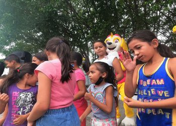 NIÑOS MIGRANTES FESTEJAN DÍA DEL NIÑO EN TAPACHULA