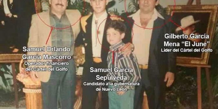 LIGAN A SAMUEL GARCÍA CON EL CÁRTEL DEL GOLFO