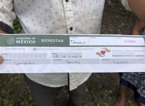 DAMNIFICADOS POR INUNDACIONES EXIGEN NUEVAMENTE PAGOS EN OFICINAS DE BIENESTAR