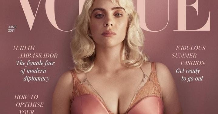 BILLIE EILISH EN LA PORTADA DE VOGUE