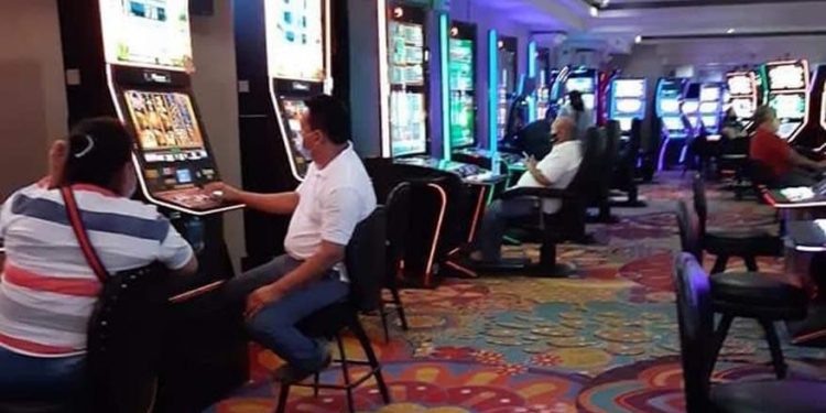 BAJA AFLUENCIA EN CASINO DE ZONA LIBRE