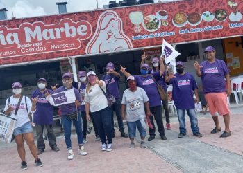 MI TRABAJO ES CON BENITO JUÁREZ Y VAMOS A TRABAJAR DESDE UN AYUNTAMIENTO MÓVIL: LUPITA ALCOCER