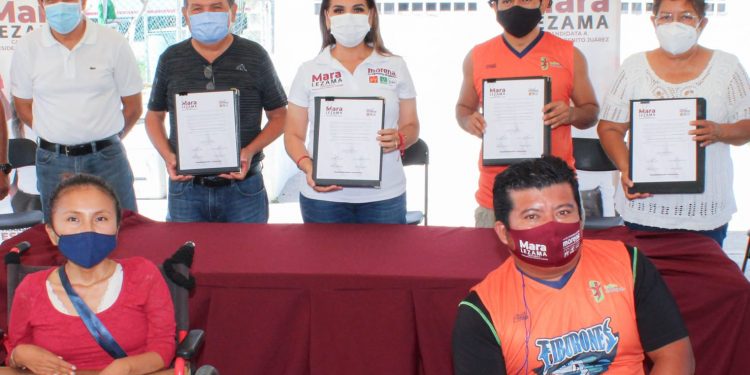 UNIDOS VAMOS POR UN CANCÚN PRÓSPERO E INCLUSIVO: MARA LEZAMA