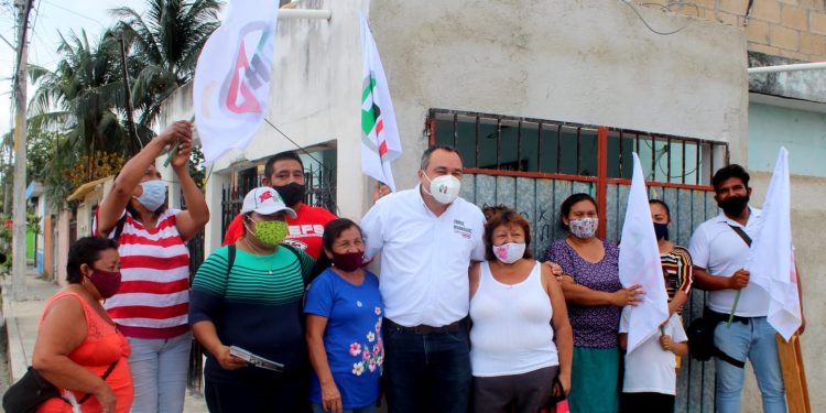 CANCUNENSES VOTARÁN POR SEGURIDAD Y VALORES PARA LA FAMILIA CON JORGE RODRÍGUEZ EN EL GOBIERNO DE&nbsp; BENITO JUÁREZ