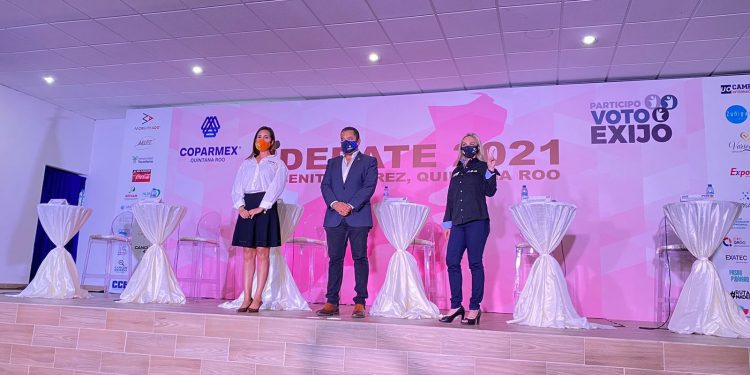 PIDEN EL VOTO, PERO NO DAN LA CARA: CARMEN JOAQUÍN EN EL DEBATE DE LA COPARMEX