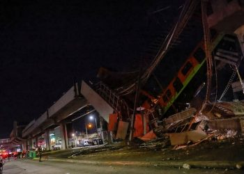 DIFUNDEN NUEVO VIDEO DEL COLAPSO DE LA LÍNEA 12 DEL METRO DE LA CDMX