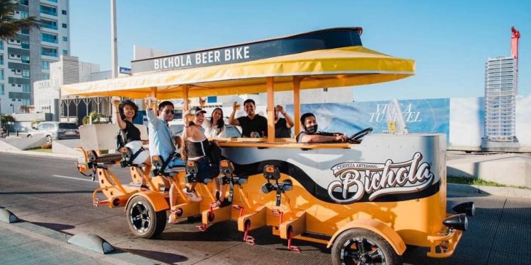 BICHOLA BEER BIKE, NUEVA ATRACCIÓN EN MAZATLÁN