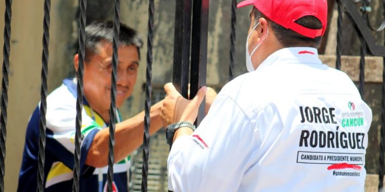 EL BIENESTAR EN CANCÚN ES EJE DE GOBIERNO DE JORGE RODRÍGUEZ A LA PRESIDENCIA MUNICIPAL DE BENITO JUÁREZ