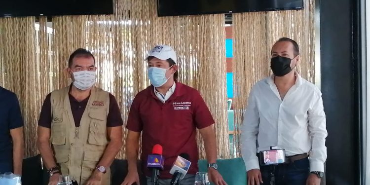 CARLOS BALMACEDA VE EN MARA LEZAMA UN PROYECTO GANADOR, SE SUMA A LA CAMPAÑA DE LA 4T