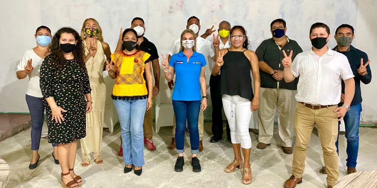 SE SUMA SINDEMEX A CARMEN JOAQUÍN, ABANDERADA DE “VA POR MÉXICO” EN EL DISTRITO 04