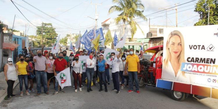 LAS GRANDES INVERSIONES TIENEN QUE REGRESAR A CANCÚN: CARMEN JOAQUÍN