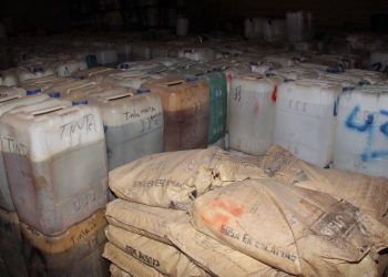 INCINERA FGR CERCA DE 100 TONELADAS Y MÁS DE 374 MIL LITROS DE NARCÓTICOS, SUSTANCIAS Y PRECURSORES QUÍMICOS