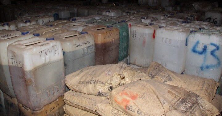 INCINERA FGR CERCA DE 100 TONELADAS Y MÁS DE 374 MIL LITROS DE NARCÓTICOS, SUSTANCIAS Y PRECURSORES QUÍMICOS