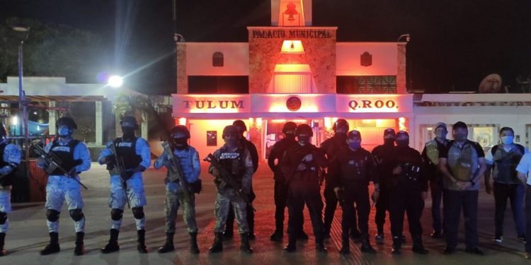 CONTINÚA EN TULUM, OPERATIVO POR SEMÁFORO NARANJA