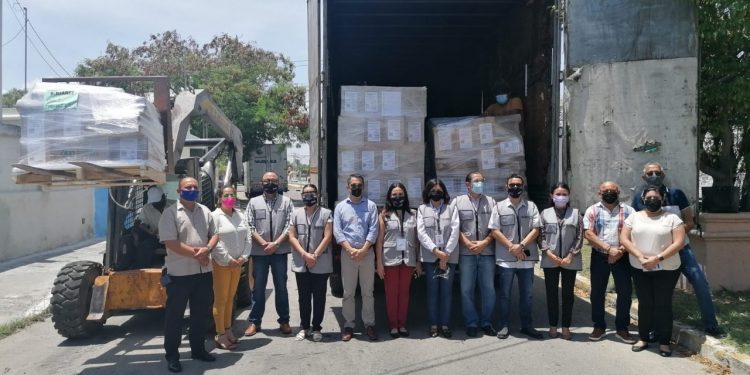 LLEGÓ LA DOCUMENTACIÓN Y EL MATERIAL ELECTORAL.