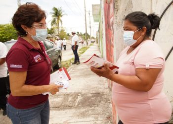 JUANITA ALONSO CONQUISTA A COLONOS DE SAN GERVASIO E INDEPENDENCIA
