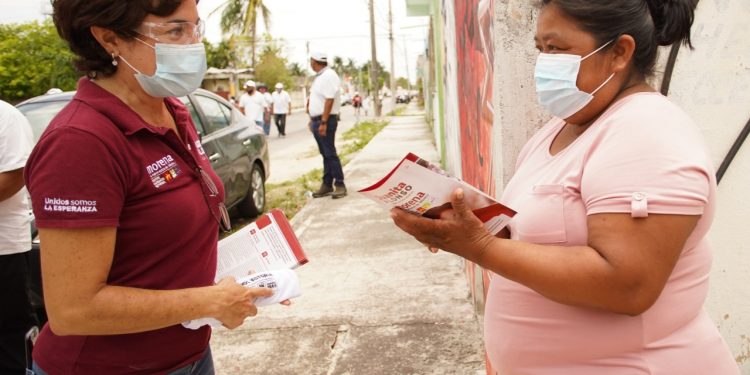 JUANITA ALONSO CONQUISTA A COLONOS DE SAN GERVASIO E INDEPENDENCIA