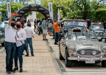LA  NOCHE DE ESTE SÁBADO LLEGARON LOS PILOTOS DEL RALLY MAYA