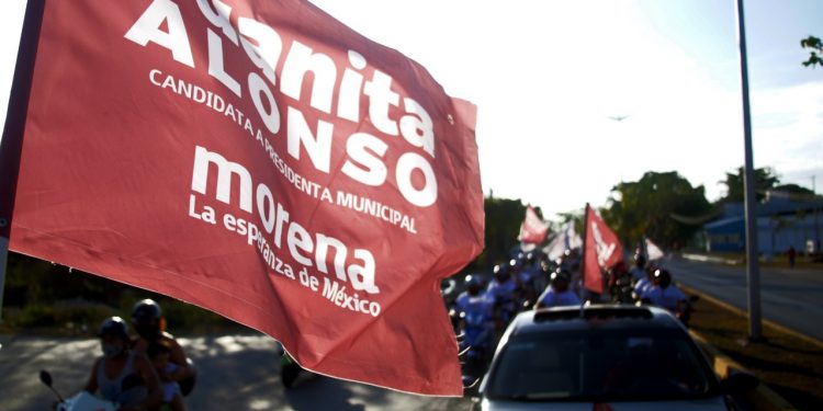 CARAVANA VEHICULAR DE APOYO A JUANITA ALONSO, PRESAGIO DE UNA VICTORIA ANTICIPADA