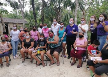 ’VAMOS A TRABAJAR POR ELLOS, POR TENER UNA FAMILIA RICA LLENA DE VALORES Y QUE REGRESE LA PAZ Y SEGURIDAD EN BENITO JUÁREZ’: LUPITA ALCOCER