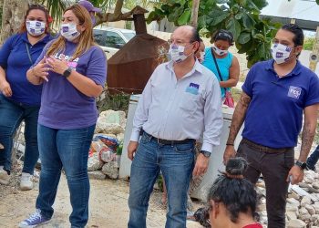 ESTAMOS LISTOS PARA TRABAJAR POR BENITO JUÁREZ, NO VAMOS A PARAR Y DAREMOS SOLUCIONES: LUPITA ALCOCER