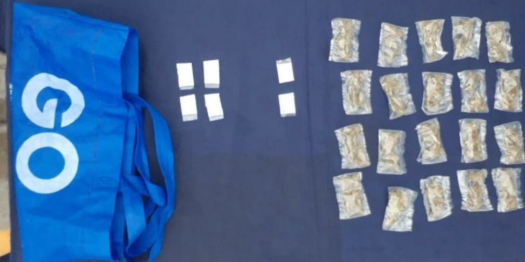 ASEGURAN SUJETO EN TULUM POR PORTACIÓN DE ESTUPEFACIENTES