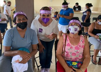 ’VAMOS A TRABAJAR POR ELLOS, POR TENER UNA FAMILIA RICA LLENA DE VALORES Y QUE REGRESE LA PAZ Y SEGURIDAD EN BENITO JUÁREZ’: LUPITA ALCOCER